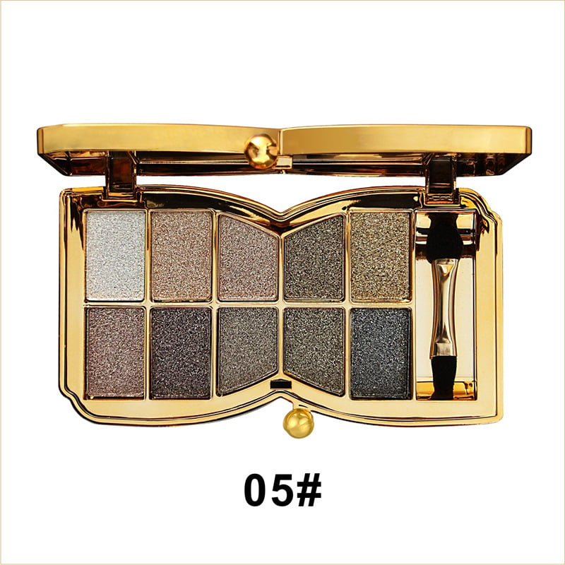 KAUFEN SIE 3 SPAREN SIE 15% & VERSANDKOSTENFREI✨10 Farben Sparkle Shimmer Eyeshadow Palette