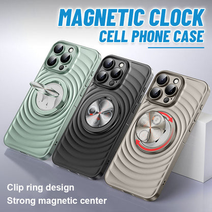 Magnetische Telefonhülle mit Uhrenständer