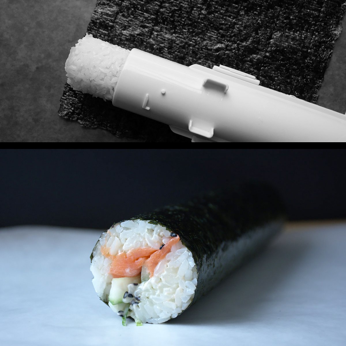 Sushi-Roller-Bazooka: Der perfekte Sushi-Abend zum Anfassen